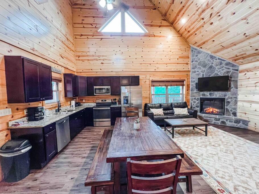 Indoor Heated Pool Hot Tub Cabin Sevierville Exterior foto