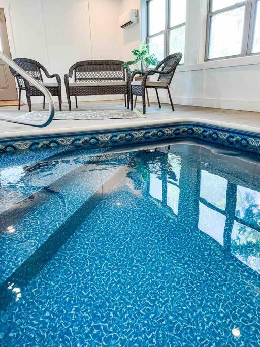 Indoor Heated Pool Hot Tub Cabin Sevierville Exterior foto