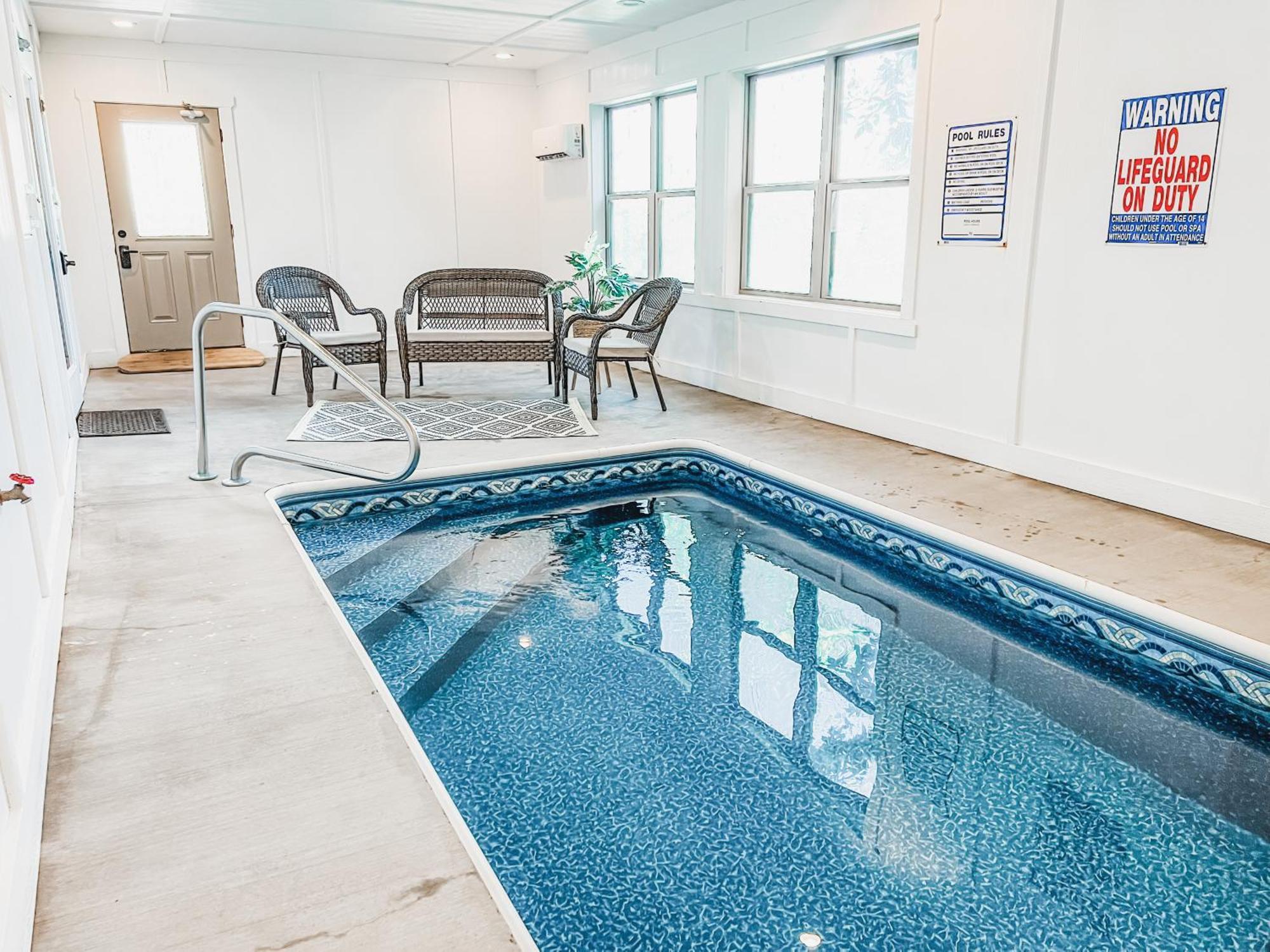 Indoor Heated Pool Hot Tub Cabin Sevierville Exterior foto